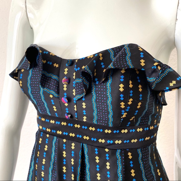 Vintage 90s/Y2K Betsey Johnson silk dress - Picture 2 of 6